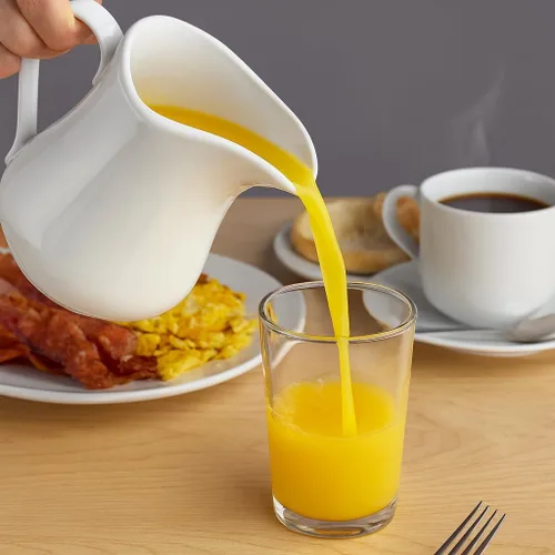 Miniatura 4 de HIC Kitchen - Jarra para cremas con asa, porcelana fina, capacidad de 32 onzas, para café, té, aderezos, salsas y salsas