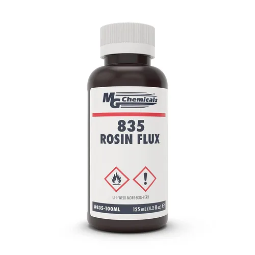 MG Chemicals 835 Flujo de colofonia líquida, para soldadura sin plomo y sin plomo, botella de 4.2 fl oz