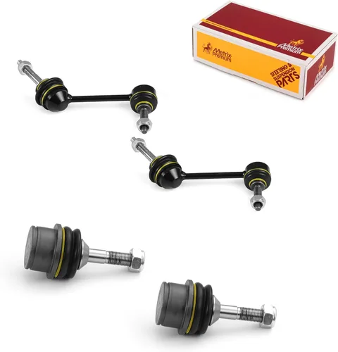 Miniatura 115 de Metrix Premium Chassis Parts - Juego de 4 piezas de articulación de rótula superior y barra estabilizadora delantera para Ford Ranger RWD 1998-2011