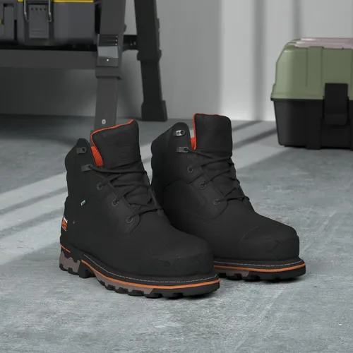 Miniatura 6 de Timberland PRO Botas de trabajo industriales para hombre de 6.0 pulgadas, Boondock, con puntera de composite, impermeables y aisladas