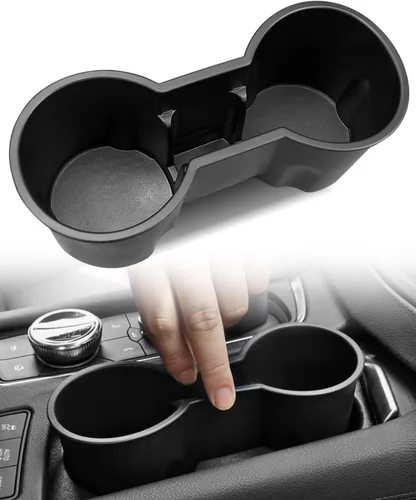 Miniatura 7 de Soporte para portavasos de automóvil apto para Cadillac XT4 2019 2020 2021 2022 2023, soporte de taza de consola central extraíble de elastómero