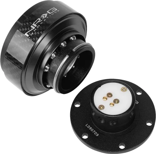 Miniatura 6 de NRG Innovaciones. Liberación rápida Cuerpo negro/fibra de carbono negra