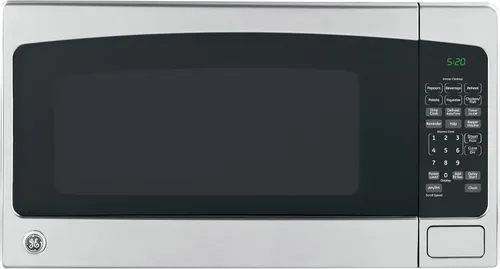 Horno de microondas GE para encimera, 1, capacidad de 200 vatios, 2.0 pies cúbicos, 8 configuraciones de cocción con ajustes automáticos, tecnología