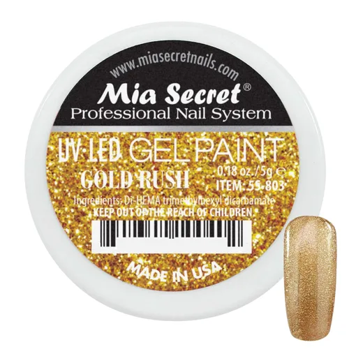 Miniatura 3 de Mia Secret Sistema de uñas profesional UV/LED Gel Paint - 0.18 oz (albaricoque)