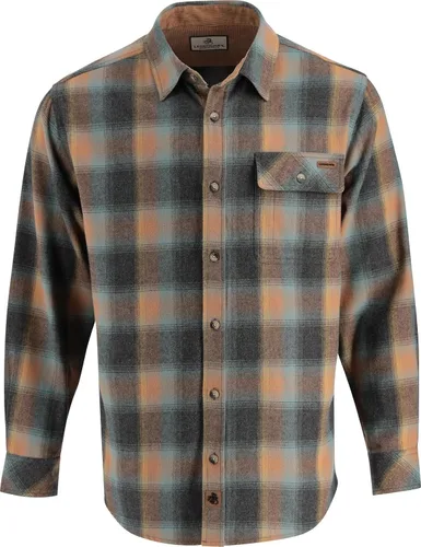 Miniatura 34 de Legendary Whitetails Camisa de franela de manga larga con botones para hombre, 100% algodón
