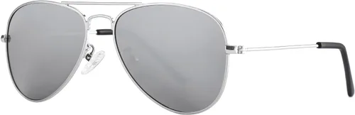 Miniatura 101 de Gleyemor Lentes de sol polarizados estilo aviador para niños y niñas, jóvenes, adolescentes, dos tamaños de 1.969 in y 2.047 in