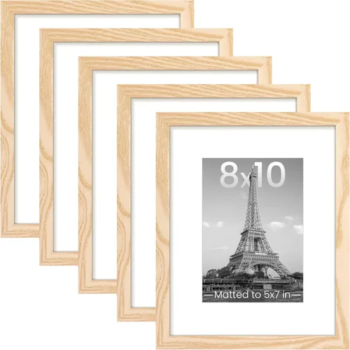 Miniatura 18 de upsimples - Portarretratos de 11 x 14 para galería de fotografías. Marcos para fotos de 8 x 10 pulgadas con paspartú o de 11 x 14 pulgadas sin Dorado