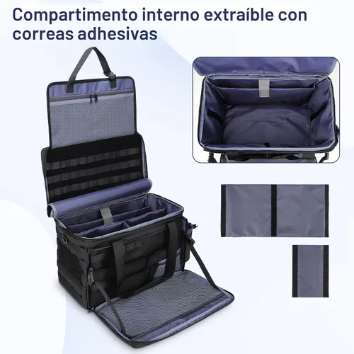 Miniatura 7 de Bolsa de patrulla de policía, bolsa de equipo de aplicación de la ley, bolsa de policía, organizador de asiento delantero del coche, bolsas de deber