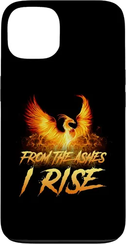 Miniatura 7 de Funda de regalo motivacional para iPhone 13 Pro Max From the Ashes I Rise Phoenix Bird