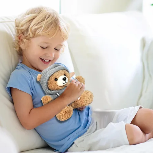 Miniatura 3 de Osacoe Oso de peluche Big Hugs con caja de regalo, sudadera extraíble para mayor comodidad y amor, para niños, mujeres y hombres en momentos
