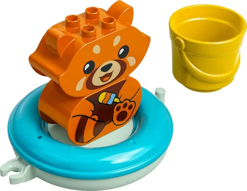 Miniatura 5 de LEGO DUPLO Bath Time Fun: Juguete de baño flotante Red Panda 10964 para bebés y niños pequeños de 1,5 años de edad, juguetes de agua para bañera