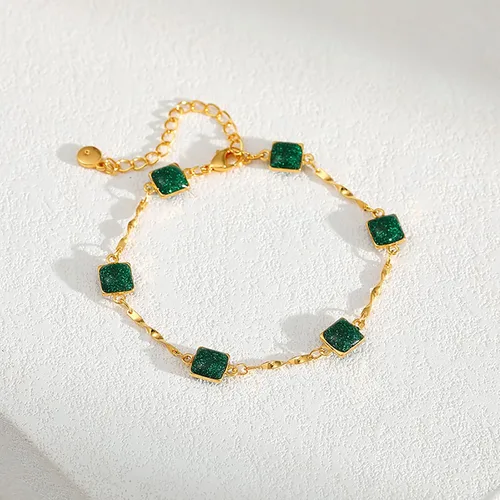 Miniatura 82 de Delicadas pulseras de oro para mujer, chapado en oro 18, ajustable, mal de ojo, mariposa, cuentas, perla, corazón, turquesa, hecha a mano para mujer