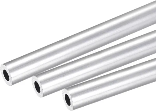 Miniatura 14 de uxcell 6063 Tubo redondo de aluminio 0.315 in OD 0.157 in Diámetro interior 9.843 in Longitud Tubería 3 PC