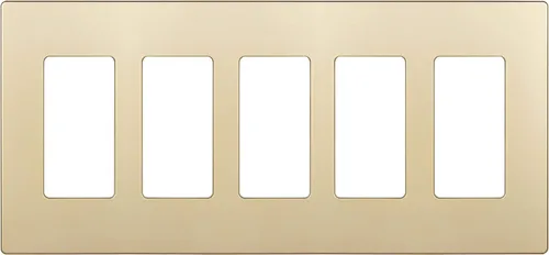 Miniatura 27 de ENERLITES Placas de pared decorativas sin tornillos, cubiertas de tomacorrientes seguras para niños, tamaño de 4 posiciones, 4.68" H x 8.30" L, Negro