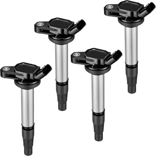 Miniatura 51 de BDFHYK Paquete de bobina de encendido y bujías de iridio compatibles con Audi Volkswagen 2.0L L4 4.2L V8 para UF575 PFR7S8EG, juegos de 4