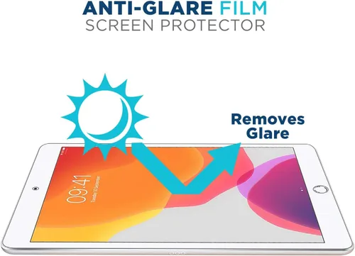 Miniatura 2 de Tech Armor Matte Anti-Glare/Anti-Fingerprint Film Screen Protector Designed for Apple iPad 10.2 Inch 2021, 2020 and 2019 2 Pack