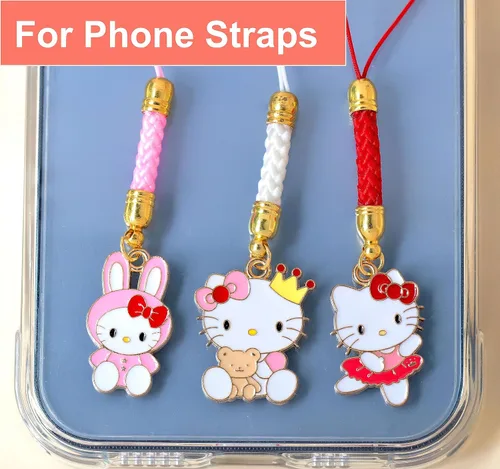 Miniatura 7 de Anjulery 36 Piezas de Abalorio de Esmalte de Gato para Hacer Joyas - Lindo Abalorio de Gatito para Pulseras, Collares, Pendientes y Manualidades