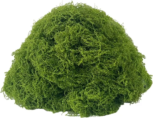 KEYUSHOP Musgo verde falso para plantas en maceta, 5.3 onzas, musgo de reno preservado, musgo artificial decorativo para bricolaje, centros de mesa