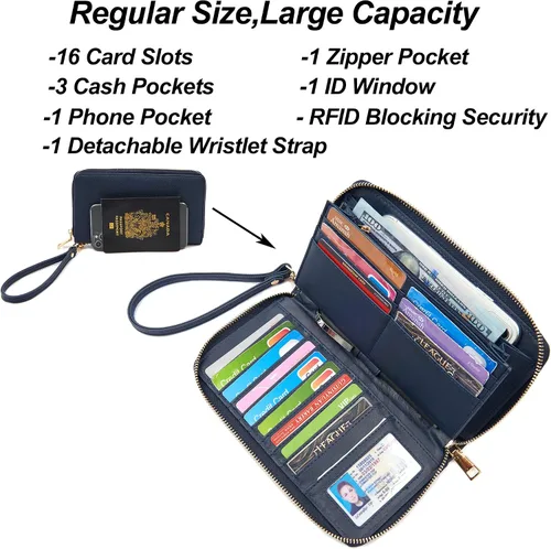 Miniatura 6 de Juego de bolsos y carteras para mujer, bolso de mano para el trabajo, bolso de hombro con asa superior y cartera a juego