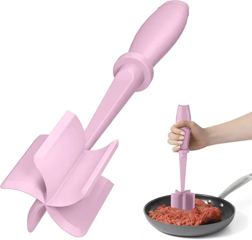 Miniatura 16 de 2 piezas de picadora de carne, molinillo de hamburguesa mejorado, picadora de carne premium resistente al calor para carne molida, herramienta