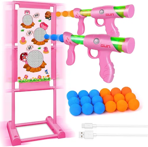 Miniatura 11 de Pistola de juguete para niños de 5, 6, 7, 8, 9, 10, 11, 12 años, el mejor regalo de cumpleaños para niños con objetivo de disparo en movimiento, 2