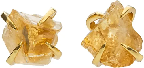 Miniatura 18 de Pendientes de tuerca de piedra preciosa cruda, idea de regalo para el día de la madre, graduación, moda de verano