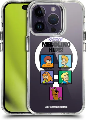 Miniatura 145 de Head Case Designs Funda con licencia oficial de Scooby-Doo Capture Character Art a prueba de golpes [protección de grado militar] compatible