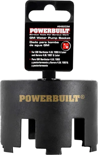 Miniatura 3 de Alltrade 648203M 1/2" Dr. Gm - Enchufe para bomba de agua, color negro