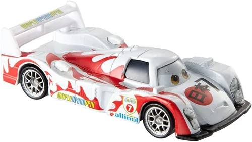 Miniatura 3 de Disney Cars Shu Todoroki, [Escala 1:55] WGP Blanco