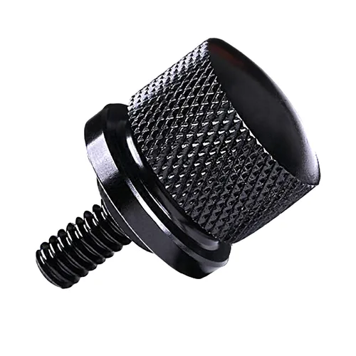 Miniatura 12 de Tornillo de perno de asiento de guardabarros trasero 1/4"-20 Rosca para Harley Dyna Fatbob Sportster CVO Softail Touring 1996-2024 (negro)