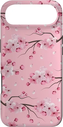 Miniatura 27 de Japanese Cherry Blossom Floral Flower Pattern Pastel Pink Case for iPhone 17