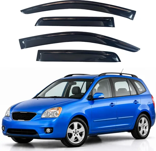 Miniatura 135 de Visor para ventana IG para Hyundai Venue 2020-2023, protector contra la lluvia, adhesivo extra duradero, deflector de viento para lado