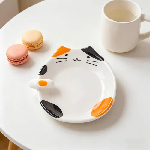 Miniatura 5 de Soporte de cuchara para gatos, soporte de cuchara de cerámica para la parte superior de la estufa, accesorios de cocina para gatos, soporte