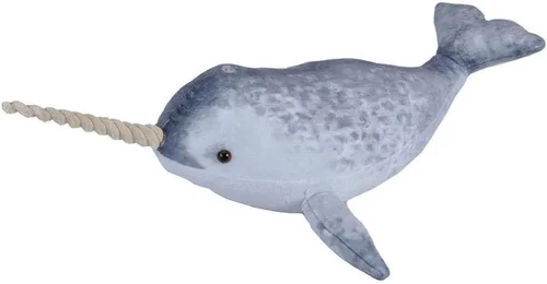 Miniatura 2 de Wild Republic Peluche Narwhal, animal de peluche, regalo para niños, océano vivo, 25 pulgadas