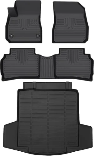 Miniatura 92 de Alfombrillas antideslizantes para automóvil, alfombrillas para todo tipo de clima, accesorios de forro para maletero