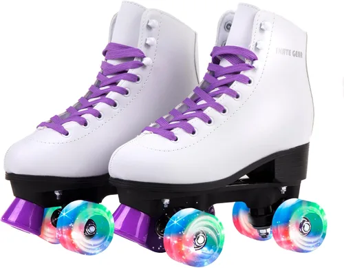 Miniatura 27 de Skate Gear Patines de Ruedas Retro de Diseño Cuádruple