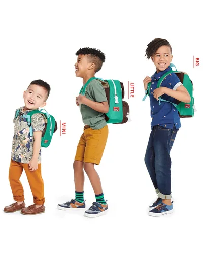 Miniatura 5 de Skip Hop - Mochila para preescolar colección Zoo para niños pequeños de 3 a 4 años diseño de pug