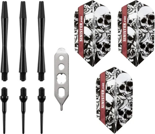 Miniatura 11 de Viper Dardos siniestros 95% tungsteno punta suave