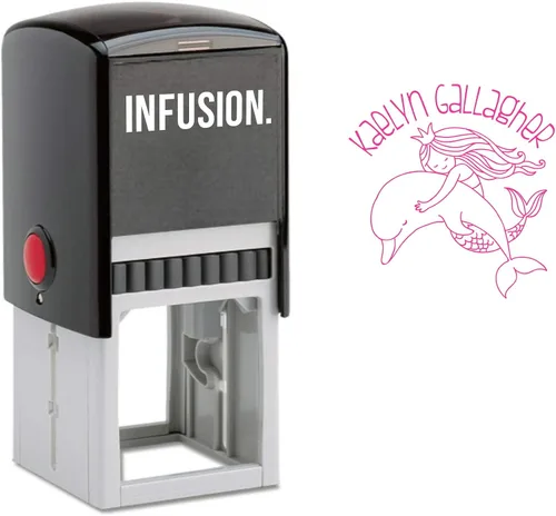 Miniatura 14 de Infusion Sello con nombre de niño autoentintado para niños (Bee Great)
