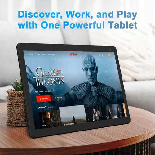 Miniatura 4 de COOPERS Tablet Android de 10 pulgadas, 6 GB de RAM+32 GB ROM tabletas de computadora compatibles con 1 TB expandir, pantalla táctil IPS de 1280 *