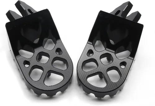 Miniatura 6 de MZS Estriberas eléctricas para motocross compatibles con X3 XXX MX3 MX4 MX5, estriberas Ebike MX más anchas reposapiés resto pedal CNC aluminio negro