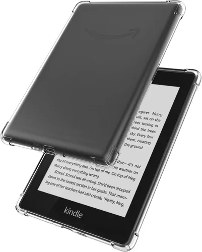Miniatura 3 de Funda transparente para Kindle Paperwhite anterior a 2018 (5ª/6ª/7ª generación, versión 2012-2017, modelo EY21 y DP75SDI) - Carcasa trasera suave