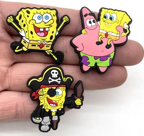 Miniatura 3 de Dijes para zapatos de cocodrilo, accesorios de decoración de fiesta de zapatos de anime, regalo para niños, niñas, mujeres y hombres