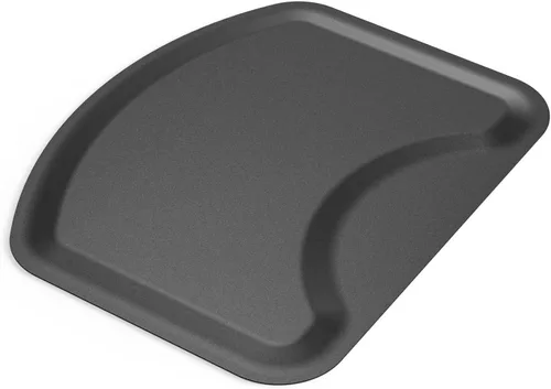 OmySalon Tapete de peluquería antifatiga para peluquería, grueso tapete para silla de peluquero con corte redondo para peluquería de pie, peluquería
