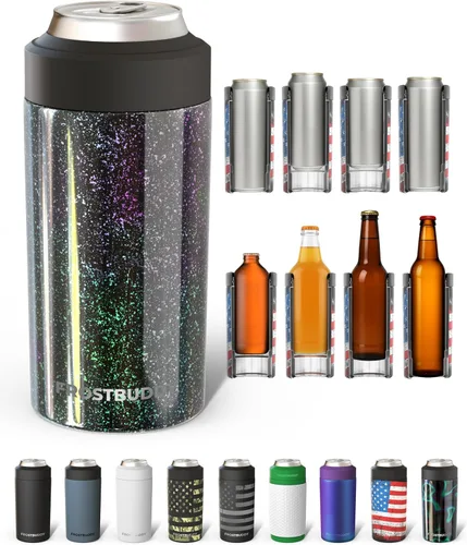 Miniatura 54 de Frost Buddy Universal Can Cooler - Fits all - Stainless Steel Can Cooler for 12 oz & 16 oz Regular or Slim Cans & Bottles - Stainless Steel