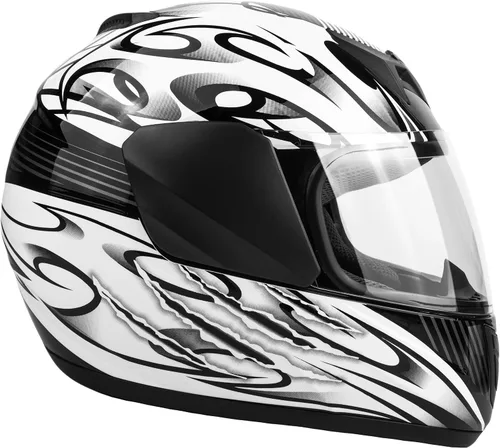 Miniatura 2 de Typhoon Youth Casco de motocicleta de cara completa para niños
