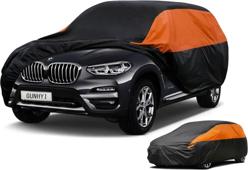Miniatura 30 de GUNHYI - Funda para auto Chevrolet Custom Fit Chevrolet Chevy Trailblazer (2016-2019) impermeable para todo tipo de clima para automóviles, funda