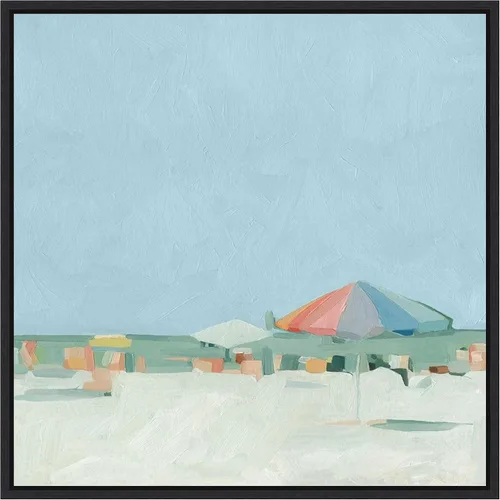 Miniatura 15 de Amanti Art Lienzo enmarcado para pared, 16 x 16 pulgadas, paleta de verano II por Emma Scarvey, lienzo enmarcado para pared, obras de arte