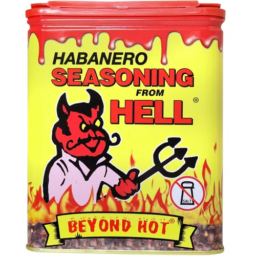 Miniatura 8 de Carolina Reaper Seasoning From Hell – 5.25 onzas – Sazonador gourmet picante picante de Carolina Reaper para alas de búfalo, filetes, pollo
