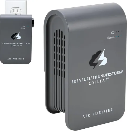 Miniatura 8 de EdenPURE Thunderstorm III Purificador de Aire – Pequeño generador de ozono enchufable e ionizador – Elimina olores, olores de mascotas, humo, moho